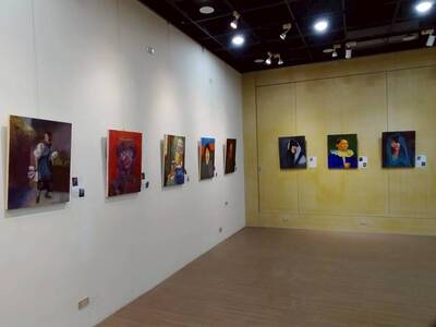 油畫進階期末展1