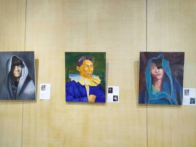 油畫進階期末展10