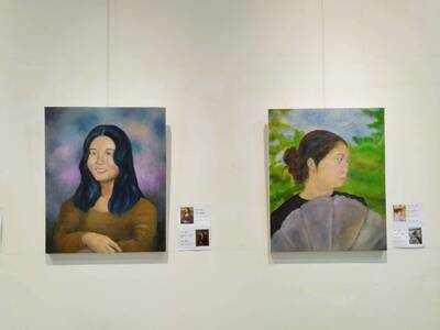 油畫進階期末展2
