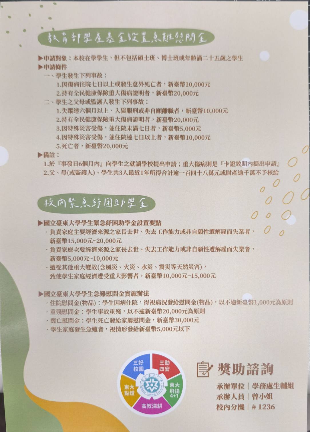 獎學金