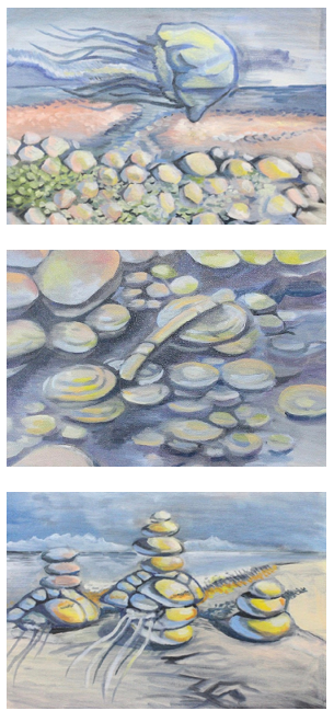  朦朧的臺東海岸 
